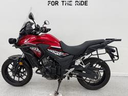 2017 Honda CB500X Red
