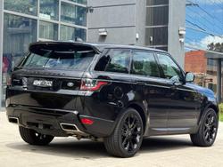 2021 Land Rover Range Rover Sport DI6 183kW SE L494 MY21.5 4X4 Constant Santorini Black