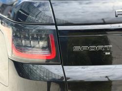 2021 Land Rover Range Rover Sport DI6 183kW SE L494 MY21.5 4X4 Constant Santorini Black