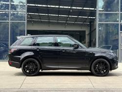 2021 Land Rover Range Rover Sport DI6 183kW SE L494 MY21.5 4X4 Constant Santorini Black