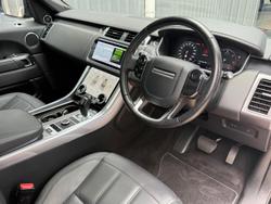 2021 Land Rover Range Rover Sport DI6 183kW SE L494 MY21.5 4X4 Constant Santorini Black