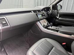 2021 Land Rover Range Rover Sport DI6 183kW SE L494 MY21.5 4X4 Constant Santorini Black