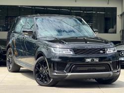 2021 Land Rover Range Rover Sport DI6 183kW SE L494 MY21.5 4X4 Constant Santorini Black