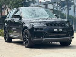 2021 Land Rover Range Rover Sport DI6 183kW SE L494 MY21.5 4X4 Constant Santorini Black
