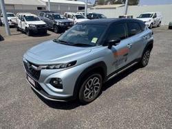 2025 Suzuki Fronx Hybrid KW Splendid Silver Pearl Metallic + Bluish Black Pearl