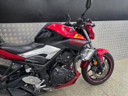 2016 Yamaha MT-03 (MT03LA) (ABS) RED
