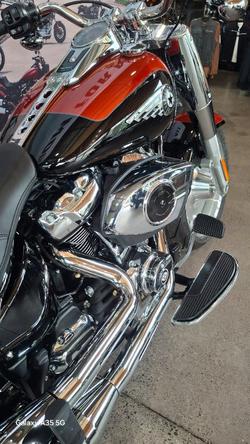 2025 Harley-davidson FLFB FAT BOY (117) WHISKEY FIRE / BLACK