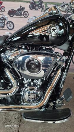 2025 Harley-davidson FLFB FAT BOY (117) Vivid Black