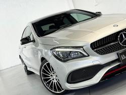 2017 Mercedes-Benz CLA-Class CLA250 Sport C117 Four Wheel Drive Polar Silver