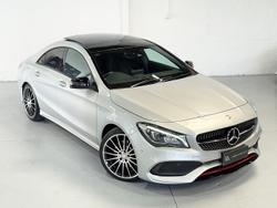 2017 Mercedes-Benz CLA-Class CLA250 Sport C117 Four Wheel Drive Polar Silver