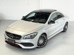 2017 Mercedes-Benz CLA-Class CLA250 Sport C117 Four Wheel Drive Polar Silver