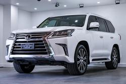 2017 Lexus LX 570 URJ201R 4X4 Dual Range White Pearl