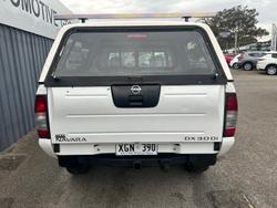 2005 Nissan Navara DX D22 MY03 4X4 Polar White