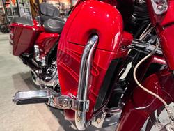 2016 Harley-davidson CVO STREET GLIDE Atomic Red with Candy Apple Flames (Red)