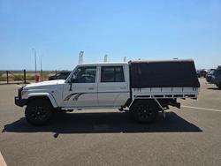 2021 Toyota Landcruiser Military 2022 LC70 T/D Dual Cab Chassis WorkMate 7C71490 003 French Vanilla