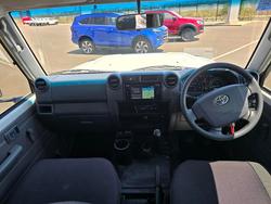 2021 Toyota Landcruiser Military LC70 T/D Dual Cab Chassis WorkMate French Vanilla