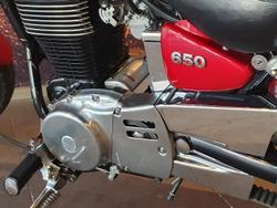 2015 Suzuki Boulevard S40 (LS650) Boulevard Red