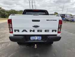 2018 Ford Ranger Wildtrak PX MkII MY18 4X4 Dual Range Frozen White