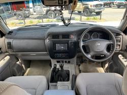 2003 Nissan Patrol ST GU III MY03 4X4 Dual Range White