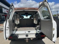 2003 Nissan Patrol ST GU III MY03 4X4 Dual Range White
