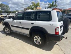 2003 Nissan Patrol ST GU III MY03 4X4 Dual Range White