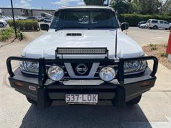 2003 Nissan Patrol ST GU III MY03 4X4 Dual Range White