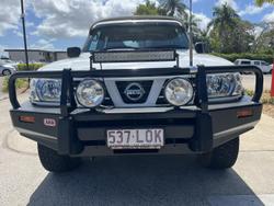 2003 Nissan Patrol ST GU III MY03 4X4 Dual Range White