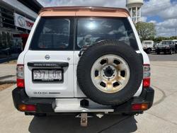 2003 Nissan Patrol ST GU III MY03 4X4 Dual Range White