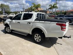 2015 Mitsubishi Triton GLX MQ MY16 4X4 Dual Range White