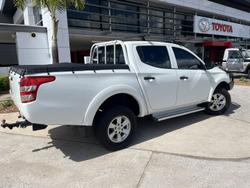 2015 Mitsubishi Triton GLX MQ MY16 4X4 Dual Range White