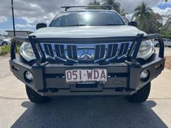2015 Mitsubishi Triton GLX MQ MY16 4X4 Dual Range White
