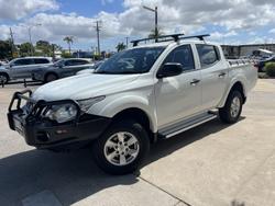 2015 Mitsubishi Triton GLX MQ MY16 4X4 Dual Range White