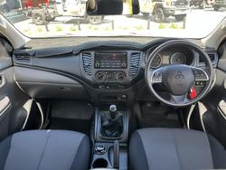 2015 Mitsubishi Triton GLX MQ MY16 4X4 Dual Range White