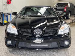 2008 Mercedes-Benz SLK-Class SLK55 AMG R171 MY08 Obsidian Black
