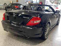2008 Mercedes-Benz SLK-Class SLK55 AMG R171 MY08 Obsidian Black