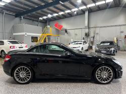 2008 Mercedes-Benz SLK-Class SLK55 AMG R171 MY08 Obsidian Black