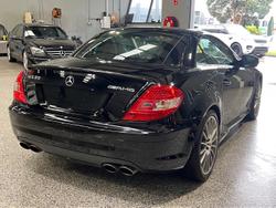2008 Mercedes-Benz SLK-Class SLK55 AMG R171 MY08 Obsidian Black