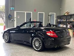 2008 Mercedes-Benz SLK-Class SLK55 AMG R171 MY08 Obsidian Black
