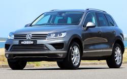 2016 Volkswagen Touareg 150TDI Element 7P MY17 Four Wheel Drive Canyon Grey