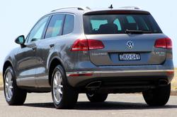 2016 Volkswagen Touareg 150TDI Element 7P MY17 Four Wheel Drive Canyon Grey