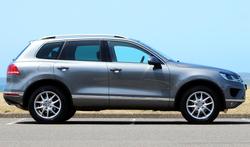 2016 Volkswagen Touareg 150TDI Element 7P MY17 Four Wheel Drive Canyon Grey