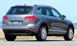 2016 Volkswagen Touareg 150TDI Element 7P MY17 Four Wheel Drive Canyon Grey