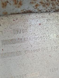 1994 Krueger St 3 Tri-Axle Trailer