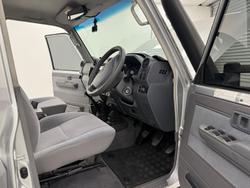 2018 Toyota Landcruiser GXL VDJ79R 4X4 Dual Range Silver Pearl