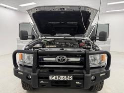 2018 Toyota Landcruiser GXL VDJ79R 4X4 Dual Range Silver Pearl