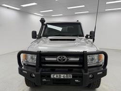 2018 Toyota Landcruiser GXL VDJ79R 4X4 Dual Range Silver Pearl