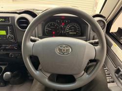 2018 Toyota Landcruiser GXL VDJ79R 4X4 Dual Range Silver Pearl