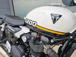 2024 Triumph BONNEVILLE SPEED TWIN 1200 White