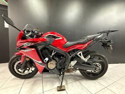 2018 Honda CBR650F Red