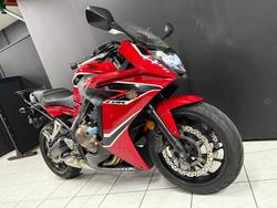 2018 Honda CBR650F Red